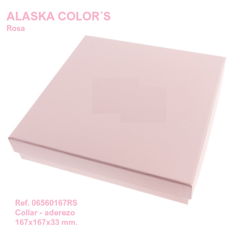 Alaska Color's PINK necklace 167x167x33 mm.
